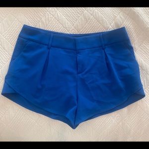 Alice + Olivia Royal Blue shorts